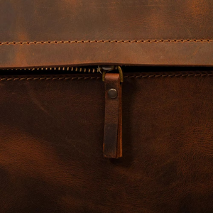 Maletín de Cuero para Portátil Hecho a Mano con Cuero Granulado de Primera Calidad, Fabricado en Fábrica OEM, Bolsa de Cuero para Portátil, Bolsa de Negocios para Hombres, Bolsa de Oficina - Product Image 6