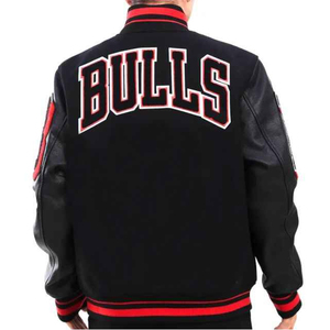 Chaqueta Varsity para Hombre, Rellena de Plumón, Resistente al Viento, con Marca Personalizada |   Calidad Premium para Escuelas, Equipos y Eventos |   Venta al por mayor - Product Image 4