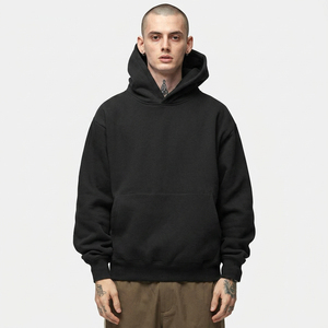 Sudadera con Capucha para Hombre, de Alta Calidad, Unisex, Talla Grande, 100% Algodón Francés, Tejido de Punto, Superventas - Product Image 6