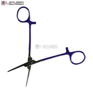 Pinces hémostatiques Kelly à verrouillage en acier inoxydable de qualité supérieure, couleur bleu roi, pour laboratoire dentaire, salle médicale et chirurgie. - Product Image 4