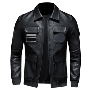 Veste en cuir pour homme de haute qualité, design personnalisé, nouvelle collection 2026, prix abordable, qualité supérieure - Product Image 5