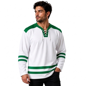 Uniforme de Hockey Personalizado OEM, Fabricante de Ropa de Hockey sobre Hielo de Marca Privada, 100% Poliéster, Impresión por Transferencia de Calor, Manga Larga - Product Image 4