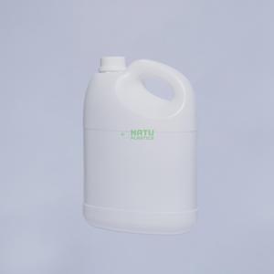 Bidón de Plástico HDPE de 3.8L con Forma Personalizada y Tapa de Rosca para Líquido Lavavajillas e Impresión de Etiquetas, Marca Natu Plastics - Product Image 1
