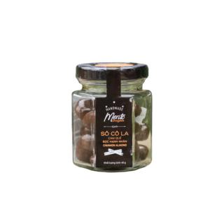 Chocolate de Primera Calidad LEGENDARY CHOCOLATIER Vietnam Dragees, Almendras Cubiertas de Chocolate con Sabor a Canela, Frasco de 40g para Distribución - Product Image 1