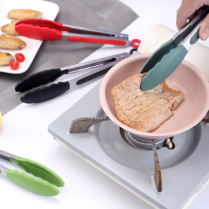 Pinzas de cocina Easy Lock con agarre cómodo para barbacoa, ensaladas, cocina, repostería y servir comida deliciosa - Product Image 5