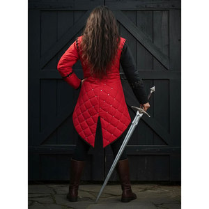 Manteau Gambeson matelassé médiéval pour femme, veste en coton rembourrée, armure, costume de cosplay Renaissance, tenue LARP - Product Image 5