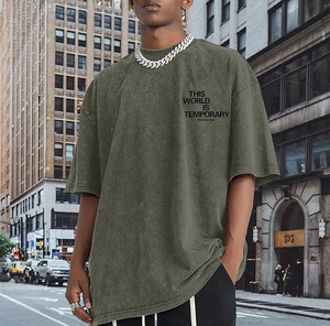 Camiseta vintage lavada, camiseta oversize, camiseta con lavado ácido, camiseta con gráfico, camiseta con tipografía, camiseta con estampado de frases, camiseta motivacional - Product Image 3