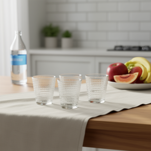 QUID VASOS LINA Ensemble de 6 verres à boisson de 25 cl Qualité supérieure et design élégant - Product Image 3