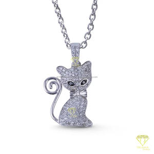 Colgante de Joyería Animal de Alta Calidad con Detalle de Piedra Brillante y Acabado de Lujo Estilo Hip Hop - Product Image 5