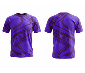 เสื้อยืดซับลิเมชั่นขายส่ง ระบายเหงื่อได้ดี เหมาะสำหรับการฝึกซ้อม |   ไซส์ผู้ชาย ผู้หญิง และเยาวชน |   ชุดกีฬาสำหรับการฝึกซ้อมน้ำหนักเบา แห้งเร็ว - Product Image 6