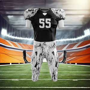 Uniforme de football américain de qualité supérieure, dernier design par sublimation, nouveau style, uniforme de football américain pour jeunes, prix de gros - Product Image 5