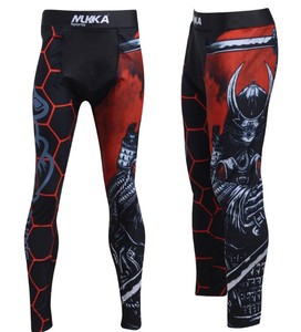 Vêtements de sport pour hommes, taille élastique solide, légers, de haute qualité, longueur intégrale, en spandex/nylon/coton, résistants à l'eau, respirants - Product Image 6