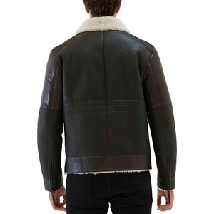 Custom Genuine <b>Leather</b> <b>Jackets</b> for Mem OEM ODM Available Premium Cowhide Sheepskin Goat <b>leather</b> <b>jackets</b> - Product Image 2