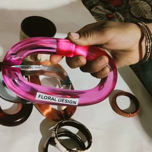 Eslabones de cadena de resina epoxi, cadena de resina, decoración de pared de resina, cadena de resina para arte, decoración de cadena de resina de lujo - Product Image 1