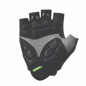 Guantes de Ciclismo de Invierno Unisex, Diseño Personalizado, Medios Dedos, Cierre de Gancho y Bucle, Antideslizantes, Ligeros, Transpirables, Soporte para Muñeca - Product Image 3