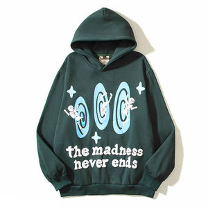 Sudadera con Capucha Extra Grande para Hombre, Nueva Colección, 100% Algodón de Alta Calidad, Bordado Personalizado, Impresión Puff, Otoño, Impermeable - Product Image 3