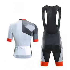 Ensemble maillot et short de cyclisme pour homme, respirant, manches courtes, kit vélo en Spandex et Polyester, impression par sublimation, tenue de cyclisme pour adulte - Product Image 2