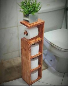 Portarrollos de Papel Cuadrado de Madera Ecológico Hecho a Mano de Calidad Premium para Montar en la Pared, Ideal para Regalo de Inauguración, Precio Bajo, Venta al por Mayor Directa de Fábrica - Product Image 1