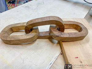 H a CRAFT Handmade <b>Wooden</b> Wall <b>Shelf</b> Farmhouse & <b>Rustic</b> Design Modern Art Oval Shape Florals Pattern Home Decor - Product Image 4