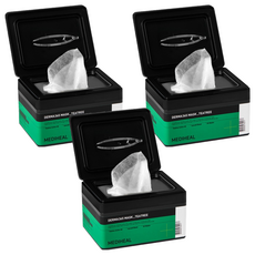 Maschera viso in tessuto Mediheal Derma365 Tea Tree, trattamento anti-acne alle erbe, confezione da 30 pezzi, 3 pacchi in sconto - Product Image 1