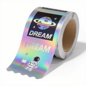 Autocollants en vinyle PVC brillant personnalisés, imperméables et résistants aux intempéries, étiquettes d'emballage avec impression de logo - Product Image 5
