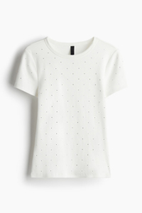 100% Cotton Custom Rhinestone Studded O-Neck Short Sleeve Breathable T-Shirt Men Regular Fit Streetwear Tee Custom Logo OEM - Product Image 5