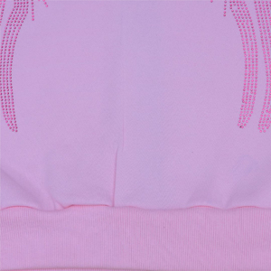 Nouveaux sweats à capuche pour hommes en coton pur, avec strass, fermeture éclair, coupe oversize, écologiques, doux et confortables, pour l'hiver, vente en gros - Product Image 5