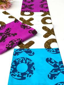 Tissu imprimé africain 100% coton, fabrication directe d'usine OEM, provenant du Maroc, pour la confection de vêtements - Product Image 5