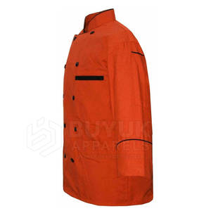 Veste de chef professionnelle, durable, légère, respirante, à manches longues, tenue culinaire, équipement de cuisine - Product Image 2