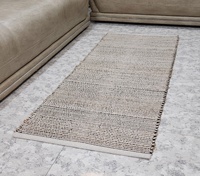 Tapis en coton indien modernes, écologiques, fabriqués à la machine, tissés à la main, jacquard, lavables, adaptés aux animaux domestiques, tapis de sol, décoration intérieure, livraison gratuite