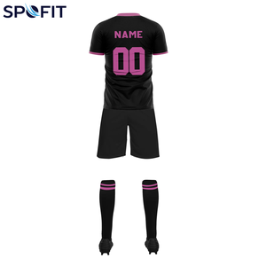 Customized Soccer Uniform Set with Quick-Dry Breathable Polyester Custom <b>Design</b> & Logo Football Jersey Shorts Socks OEM <b>Service</b> - Product Image 6