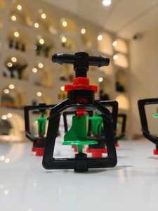Micro-asperseur rotatif à 360 degrés avec connecteur d'entrée à barbelures pour l'irrigation des vergers et des exploitations maraîchères - Product Image 3