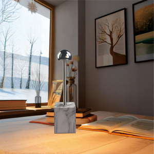 Lampe de table d'extérieur LED sans fil rechargeable à batterie moderne pour décoration de la maison - Product Image 4