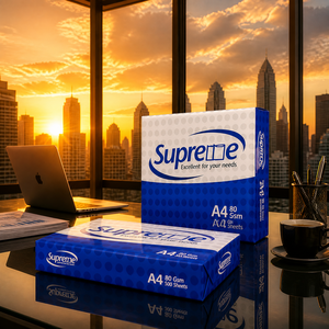 Papel de Copia Blanco A4 Supreme, 80 g/m², 500 Hojas, Calidad Premium de Bangkok para Uso en Oficina - Product Image 1