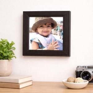Cadre photo rectangulaire vertical en acier inoxydable, cadre photo en métal pour table, décoration - Product Image 6