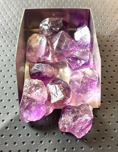 Natural Amethyst <b>Raw</b> Stone Purple Rough Gemstone Healing <b>Crystal</b> Loose Stone Jewelry Making Bulk Wholesale Supplier - Product Image 5