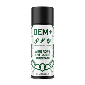 360 Logo Wire Rope Dressing <b>Spray</b> Lubricant Grease Cable <b>Spray</b> Rope Grease Marine Boat Crane Hoist Bridge Steel Cable Pulling - Product Image 1