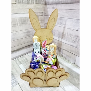 Wholesale <b>Easter</b> Wooden Bunny Table Decor Rustic Gingham Buffalo Plaid Rabbit Figurines Farmhouse <b>Easter</b> <b>Ornament</b> Decoration - Product Image 3