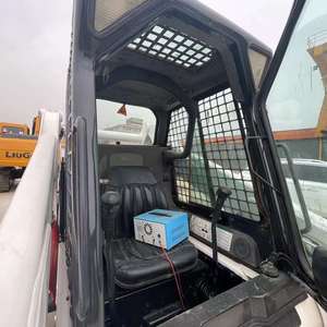 Used Bobcat S300 Mini Skid Steer Loader 4WD <b>Small</b> <b>Sliding</b> Loader Good Condition - Product Image 3