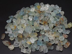 Aigue-marine bleue naturelle brute, cristal brut, pierres brutes non taillées, minéraux non taillés, qualité AA, 10-20 mm, fabrication de bijoux personnalisée - Product Image 4