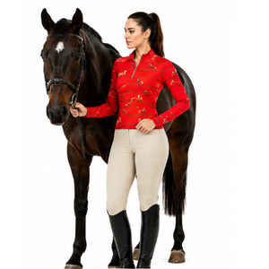 Chemises d'équitation à manches longues à sublimation intégrale, best-seller, en coton durable, avec logo personnalisé - Product Image 5