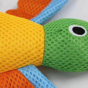 Juguete Ecológico para Perros de Malla de Tela, Juguete Masticable para Perros, Interactivo, Divertido, con Sonido, Juguete de Movimiento para Mascotas, Cuerda de Algodón para Jugar a Tira y Afloja, 24x28x5cm para Cachorros - Product Image 5