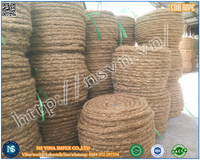 Corde en fibre de coco naturelle de haute qualité, écologique, pour l'élevage de moules, provenance Ben Tre Vietnam, en rouleaux, contactez Mme Hanie