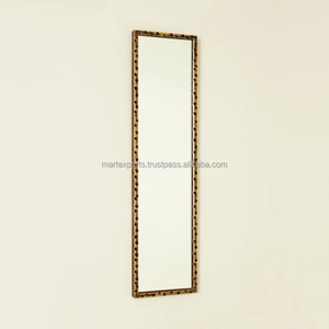 Espejo de Pared Redondo de Metal Plateado de Lujo Moderno, Juego de 3 Piezas, Hecho a Mano, de Alta Calidad para Decoración de Interiores del Hogar - Product Image 5