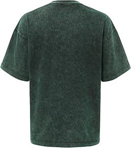 Sudadera con Capucha de Jersey de Algodón 100% Ecológico, Grueso y Resistente, Corte Holgado, Color Sólido, con Logotipo Estampado en la Parte Delantera - Product Image 5