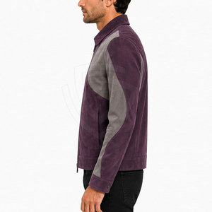 Contemporary <b>Suede</b> <b>Leather</b> <b>Jacket</b> With Luxury Finish Tailored Construction And Premium Comfort For Casual Streetwear And Travel - Product Image 5