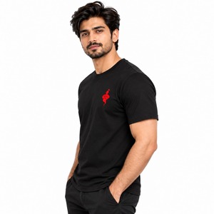 T-shirt pour homme, mode, manches courtes, coupe décontractée, coton doux, léger, respirant, vêtements décontractés d'été, vêtements de tous les jours - Product Image 3