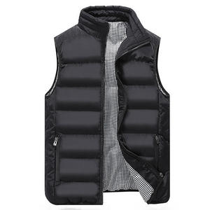 Gilet matelassé chaud pour homme, imperméable, coupe-vent, avec fermeture éclair, vêtement d'extérieur, logo personnalisé, marque privée, OEM, vente en gros, USA, décontracté - Product Image 5