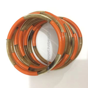 Brazalete de Cuerno de Búfalo Natural Ecológico de Primera Calidad, Joyería Pulida para Mujeres y Niñas, Regalo Perfecto, Exportación Mundial Falak - Product Image 1