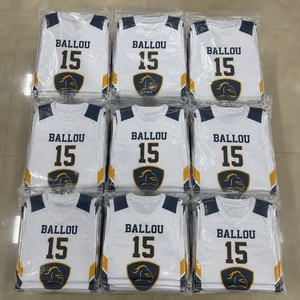 Custom Sublimation Basketball Jersey Uniform Short Breathable Mesh Quick Dry Anti-Bacterial OEM ODM Team Sports Jersey Set - Product Image 3